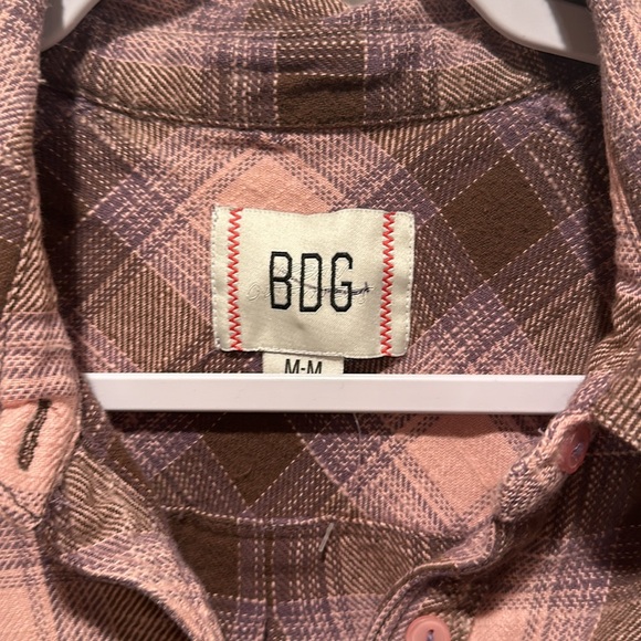 Urban Outfitters BDG Brixton Plaid Button Down Flannel Shirt - Picture 5 of 6
